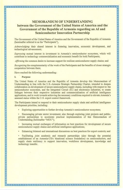 Dövlət Departamenti üçtərəfli görüşdə imzalanmış sənədləri yaydı -FOTOLAR